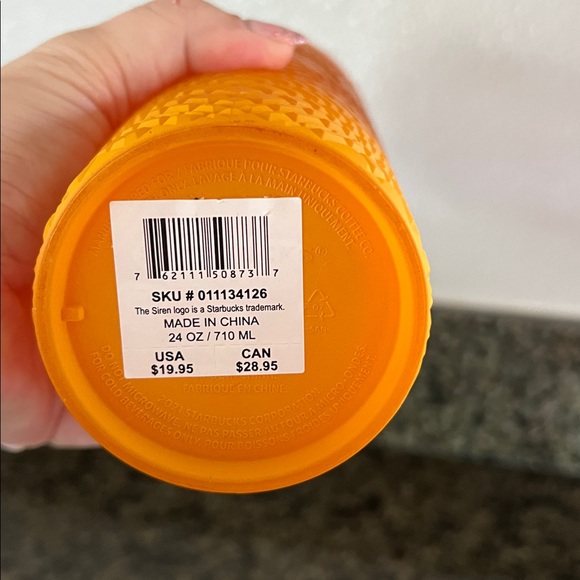 Starbucks Orange ombré jewel cup - Picture 2 of 3